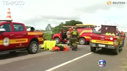 Jembatan Runtuh Ditabrak Perahu di Brasil, Ini Akibatnya
