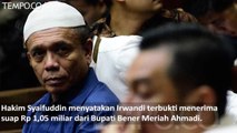 Divonis 7 Tahun Penjara, Ini Tanggapan Irwandi Yusuf