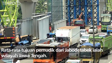 Survei Kemenhub: 14 Juta Orang Tinggalkan Jakarta saat Lebaran