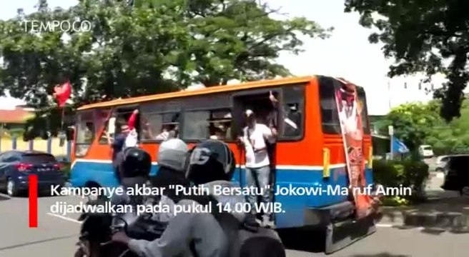 Kampanye Akbar Jokowi-Ma’ruf Amin, GBK Dipadati Massa