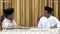 Jika Prabowo Jadi Presiden, Abdul Somad Minta Dua Hal Ini