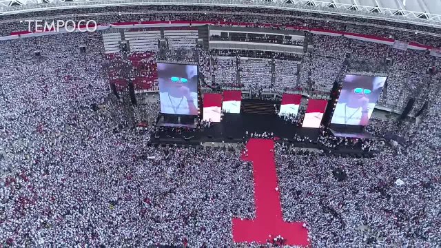 Video Drone: Kampanye Akbar Jokowi-Ma'ruf Amin