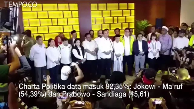 Quick Count Menang, Jokowi, Sabar, Tunggu Penghitungan Resmi KPU