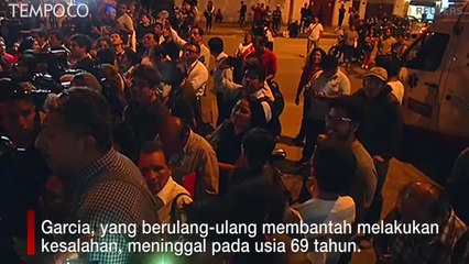 Mantan Presiden Peru Alan Garcia Bunuh DIri saat Akan Ditangkap