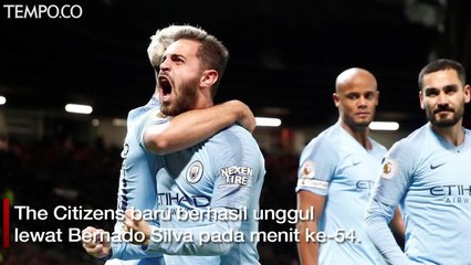 Taklukan Manchester United, Manchester City Kembali Ke Puncak