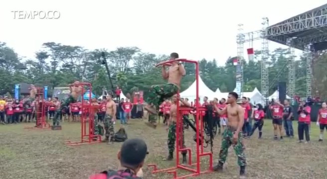 HUT Ke-67, Kopassus Gelar Adu Ketangkasan
