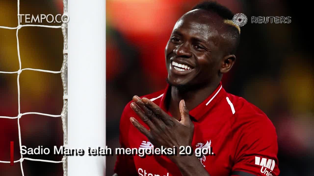 Mohamed Salah Puncaki Top Skor Liga Inggris