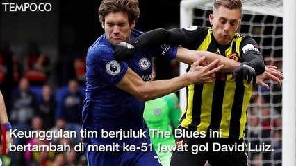 Chelsea vs Watford, Menang 3-0, Ini Peringkat The Blues