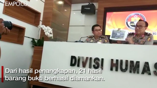 Polisi: Densus 88 Berhasil Menangkap 8 Terduga Teroris