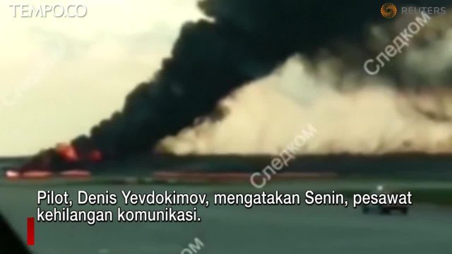 Tersambar Petir, Pesawat Aeroflot Mendarat Darurat dan Terbakar