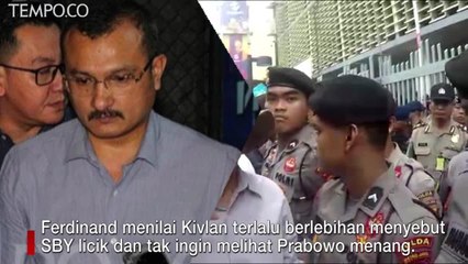 Kivlan Zen Sebut SBY Licik, Demokrat Angkat Bicara