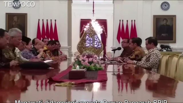 Megawati dan BPIP Temui Jokowi di Istana Merdeka