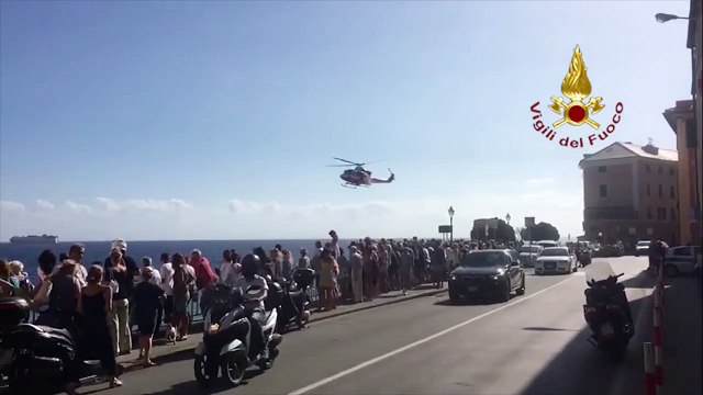 Genova - Due dispersi in mare al largo di Quinto scattano ricerche (29.07.19)
