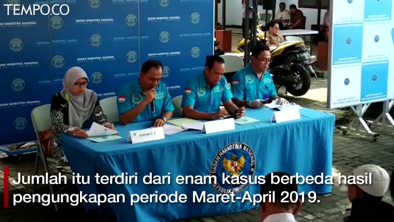 BNN Musnahkan Barang Bukti Narkoba Jenis Sabu Seberat 169,68 Kg