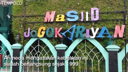 Di Masjid Ini, Sandal Hingga Sepeda Motor Hilang Akan Diganti