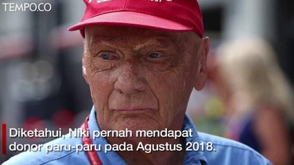 Pernah Cangkok Paru-paru, Legenda F1 Niki Lauda Meninggal Dunia