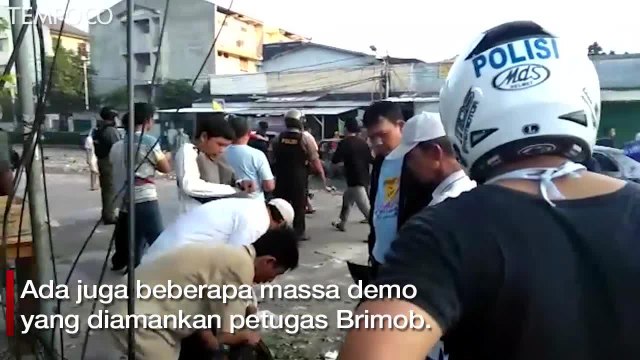 Kondisi Terkini di Asrama Brimob Petamburan Usai Kerusuhan