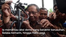 Pendapat Mahfud MD Soal Aparat yang Bertindak Tegas