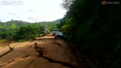 Gempa Dahsyat di Peru, Hancurkan Banyak Bangunan