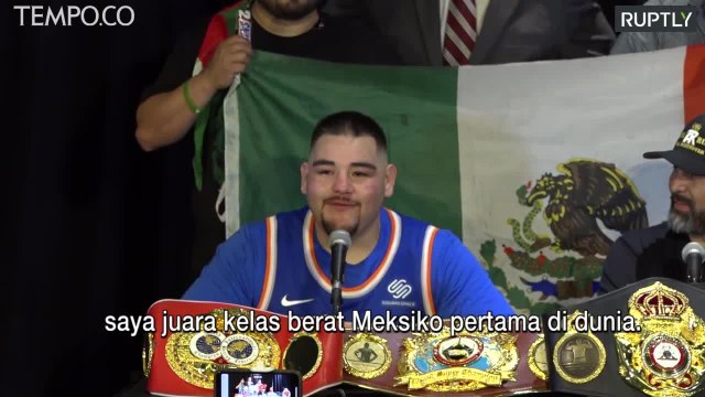 Kalahkan Anthony Joshua; Andy Ruiz Jr: Mum, I Love You