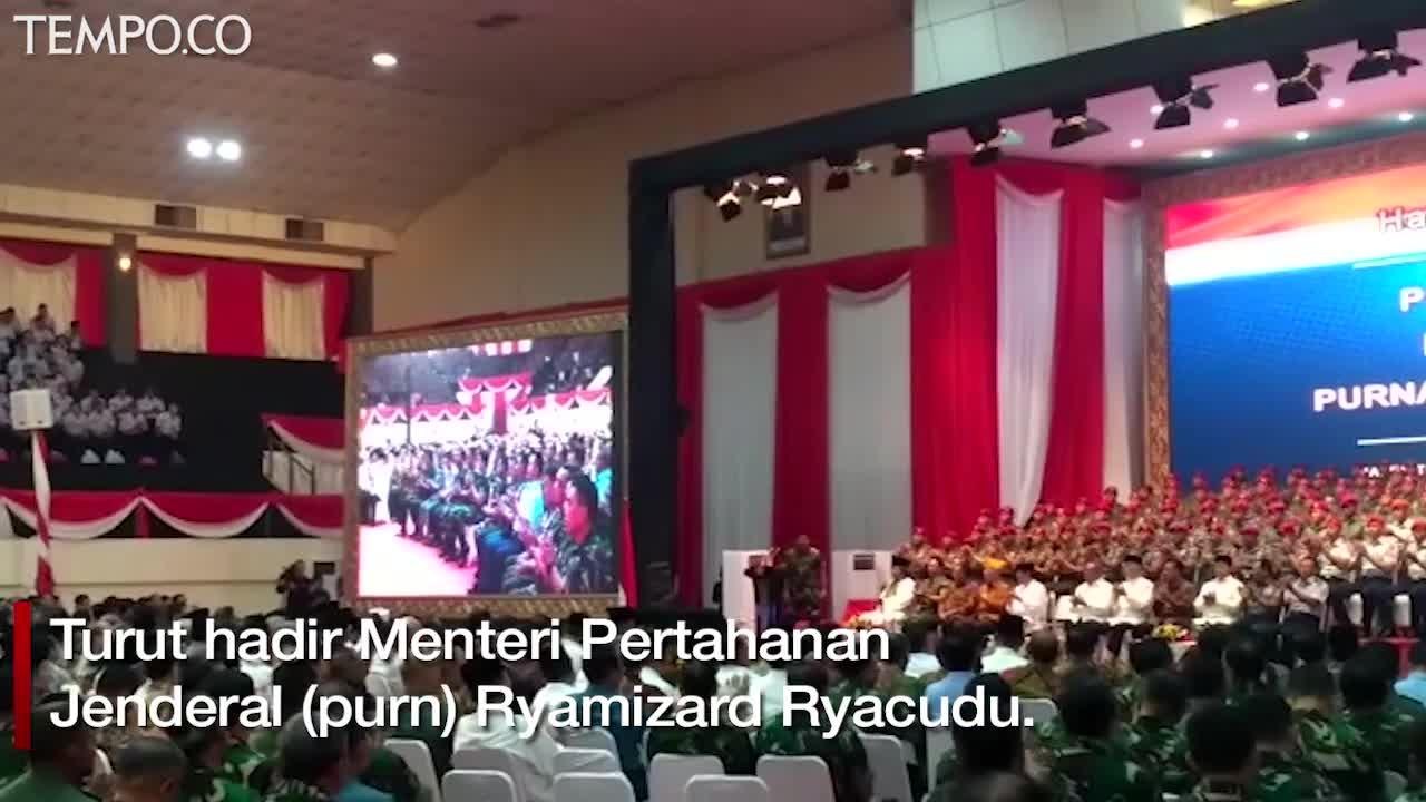 Pesan Ryamizard Ryacudu kepada Prajurit di Markas TNI