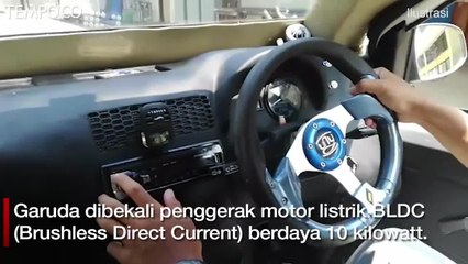 Test Drive Mobil Listrik Garuda UNY, Ini Kelebihannya
