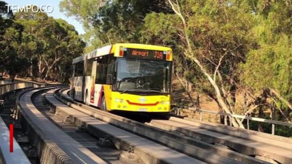 Kemenhub Kaji Gunakan Bus O - Bahn di Indonesia