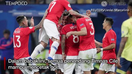 Copa America 2019: Timnas Cile Melaju ke Semifinal