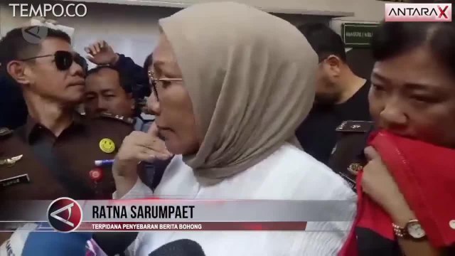 Hoaks Terbukti Timbulkan Keonaran, Ratna Sarumpaet Divonis 2 Tahun Penjara