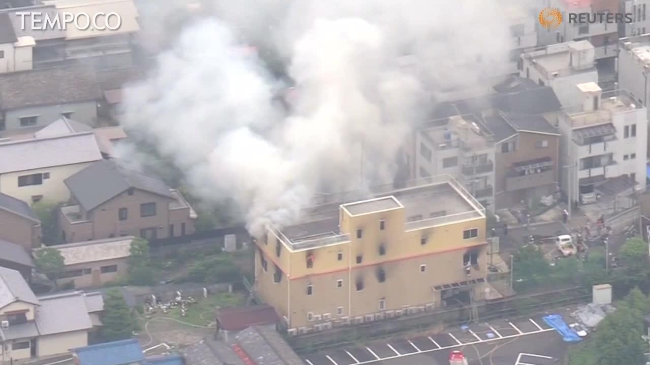 Studio Animasi di Kyoto Terbakar, Sedikitnya 13 Orang Tewas