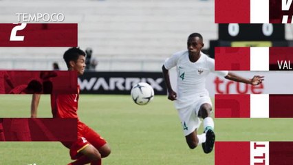 Timnas U-15 Indonesia Taklukkan Tim Vietnam