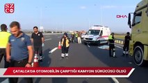 Kuzey Marmara Otoyolu’nda ölümlü kaza