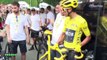 Tour de France 2019 - Egan Bernal, Nicolas Portal and TeamINEOS : a day on the Tour de France in Paris on the Champs-Elysees
