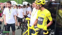 Tour de France 2019 - Egan Bernal, Nicolas Portal and TeamINEOS : a day on the Tour de France in Paris on the Champs-Elysees