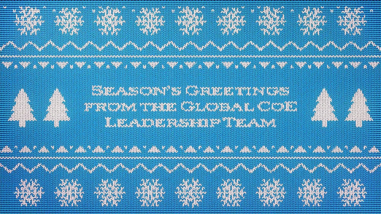 CoE Leadership Holiday Message