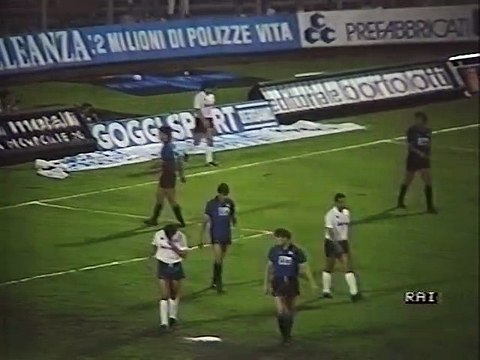 Coppa Italia 1986-87 - Finale di ritorno - Atalanta - Napoli 0-1 - 13.06.1987 - Secondo tempo e premiazione