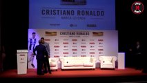 Florentino Pérez felicita a Cristiano Ronaldo por el Marca Leyenda