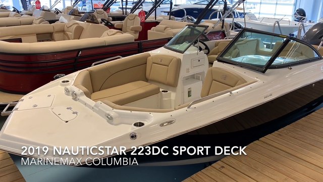 2019 NauticStar 223DC Sport Deck For Sale at MarineMax Columbia