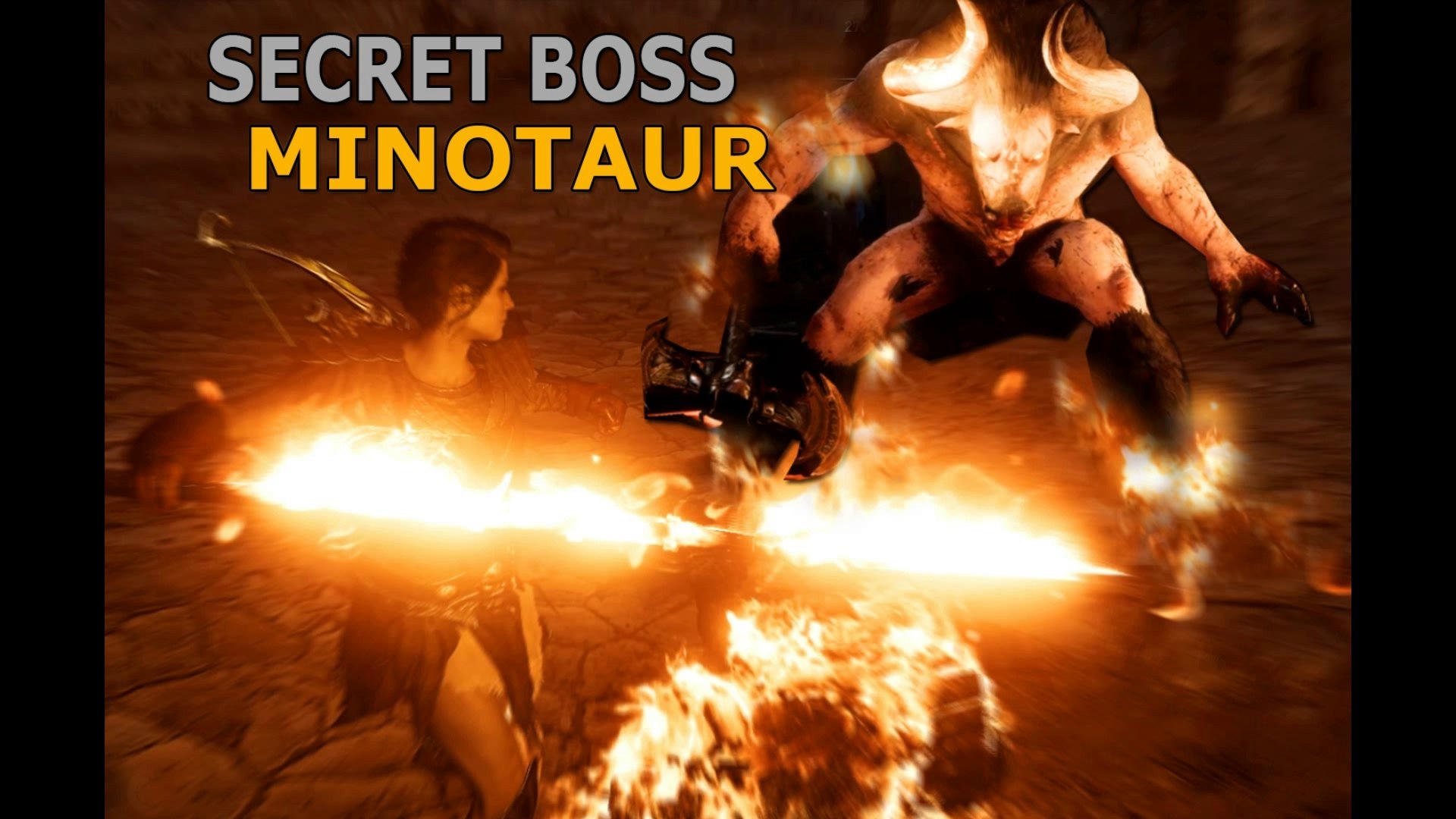 ⁣Assassin's Creed Odyssey Ultimate Edition - Minotaur Boss Fight (Secret Boss Battle)