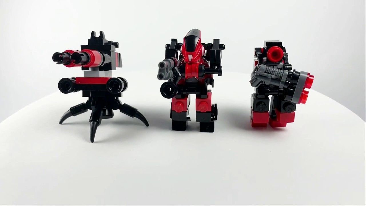 Lego Mech Suit Robot Trio | Lego MOC Tutorial - video Dailymotion