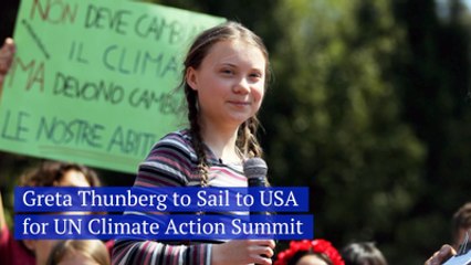 Greta Thunberg Will Make Land In America