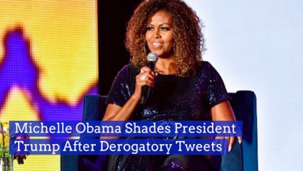 Michelle Obama Fires Back On Twitter At Trump