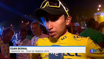 Tour 2019 Egan Bernal, Hasta que no me vestí de amarillo,  siempre obedecí las órdenes