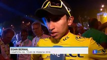 Tour 2019 Egan Bernal, Hasta que no me vestí de amarillo,  siempre obedecí las órdenes