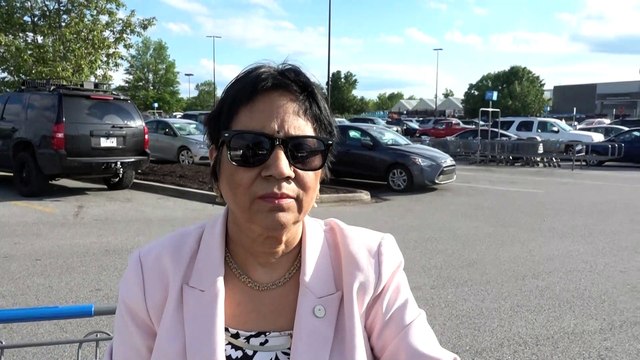 BDMV-65 Aruna & Hari Sharma after shopping at Seeab's Toyota Car Fayetteville AR, May 13, 2019
