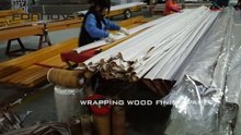 Wood Finish Process from FONNOV Aluminium Extrusion Plant in China
