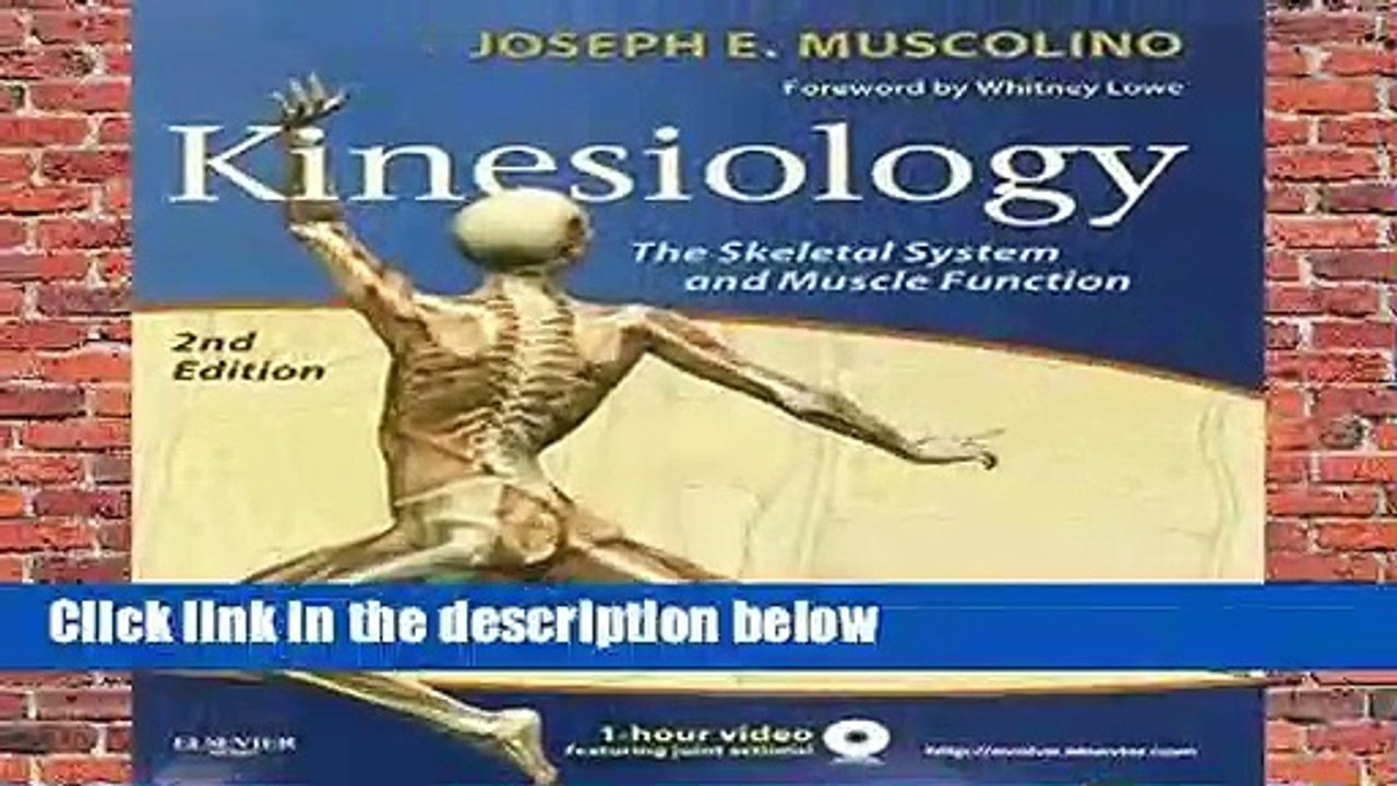 Full version  Kinesiology: The Skeletal System and Muscle Function, 2e Complete
