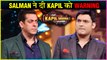 OMG! Salman Khan Gives STRICT Instructions To Kapil Sharma | The Kapil Sharma Show