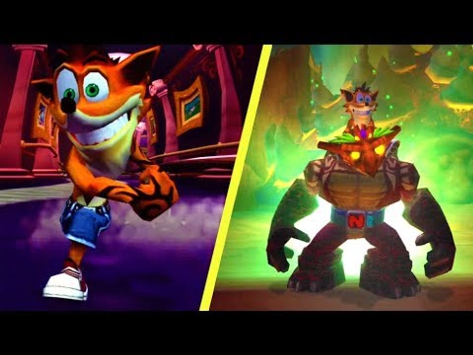Crash of the Titans Title Screen Opening Trailer (X360)