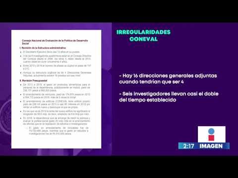 AMLO exhibe irregularidades administrativas en el Coneval | Noticias con Yuriria Sierra